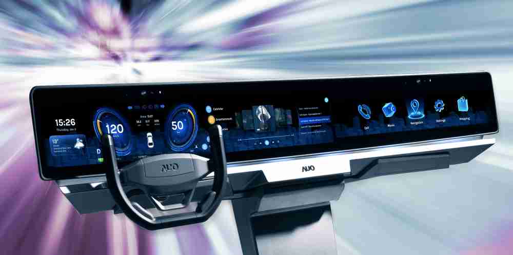 传奇国际开拓前瞻显示技术创新应用，，，，结合优异整合设计能力，，，开发智能车载FIDM Plus一体化显示方案，，让驾驶操作与车内娱乐体验再进化