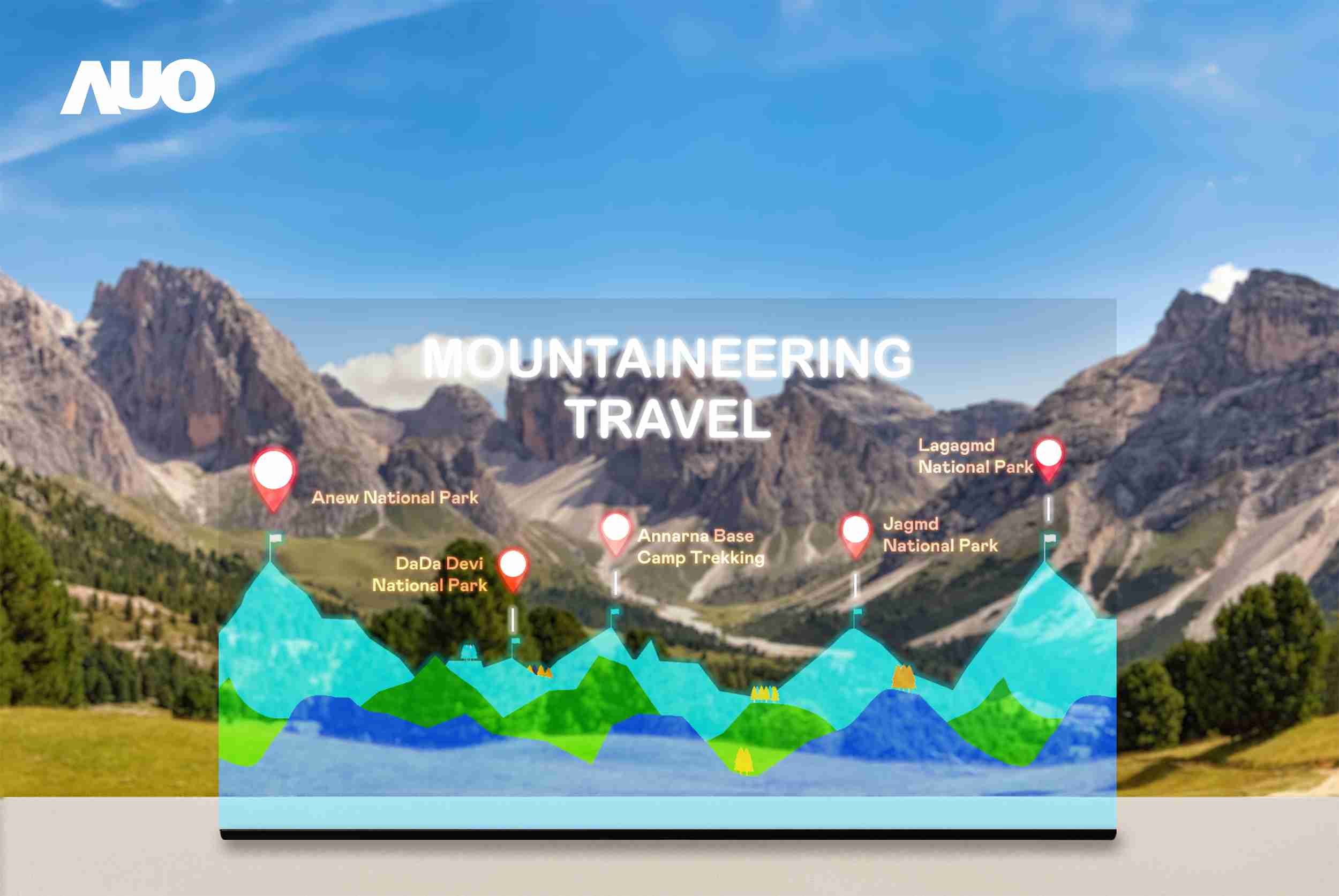 传奇国际展示全球单片尺寸最大(*)42吋透明Micro LED显示器拼接而成的〝64吋透明Micro LED显示器〞，，，具备高透明度、、1,000 nits高亮度、、、广色域、、采用三边无边框的无缝拼接等多重特色，，，，呈现超高清、、细腻画质而不遮挡后方视觉，，，，满足层峰需求，，可广泛运用于零售、、、艺术展览或商业空间等场域